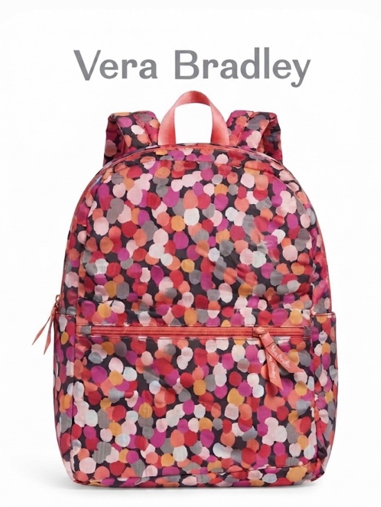 Vera Bradley Handbags - Vera Bradley FUN Confetti Patterned Women's Backpack NEW!